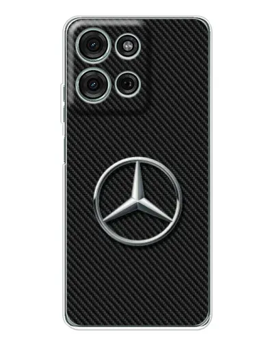 Чехол для Motorola Moto G15 с картинкой «Карбоновый Mercedes стиль» Чехол для Motorola Moto G15 с картинкой «Карбоновый Mercedes стиль»
