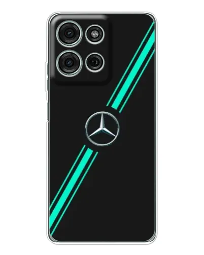 Чехол для Motorola Moto G15 с картинкой «Спортивные линии Mercedes» Чехол для Motorola Moto G15 с картинкой «Спортивные линии Mercedes»