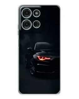 Чехол для Motorola Moto G15 с картинкой «Audi — хищный взгляд»
