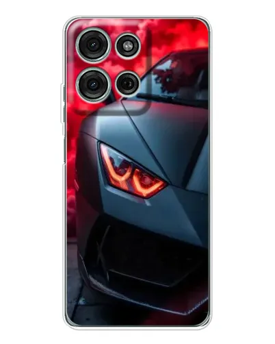 Чехол для Motorola Moto G15 с картинкой «Lamborghini красное сияние» Чехол для Motorola Moto G15 с картинкой «Lamborghini красное сияние»