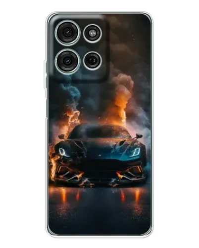 Чехол для Motorola Moto G15 с картинкой «Lamborghini дымная эстетика» Чехол для Motorola Moto G15 с картинкой «Lamborghini дымная эстетика»