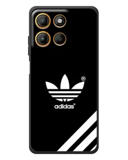 Чехол для Motorola Moto G17 Power с картинкой «Adidas с диагональными полосами»