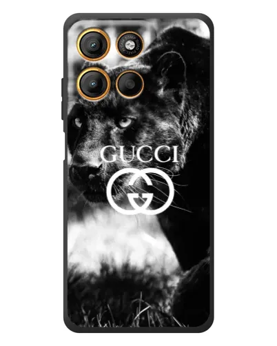 Чехол для Motorola Moto G17 Power с картинкой «Gucci — дикая природа» Чехол для Motorola Moto G17 Power с картинкой «Gucci — дикая природа»