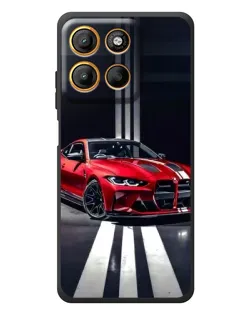 Чехол для Motorola Moto G17 Power с картинкой «Красная BMW на дороге» Чехол для Motorola Moto G17 Power с картинкой «Красная BMW на дороге»