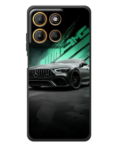 Чехол для Motorola Moto G17 Power с картинкой «Темный Mercedes AMG» Чехол для Motorola Moto G17 Power с картинкой «Темный Mercedes AMG»