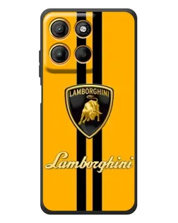 Чехол для Motorola Moto G17 Power с картинкой «Lamborghini Stripe желтый» Чехол для Motorola Moto G17 Power с картинкой «Lamborghini Stripe желтый»