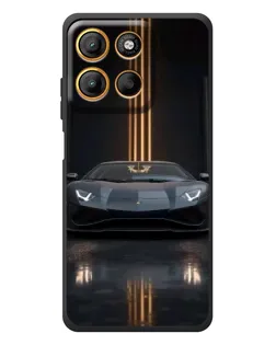 Чехол для Motorola Moto G17 Power с картинкой «Lamborghini золотые линии» Чехол для Motorola Moto G17 Power с картинкой «Lamborghini золотые линии»