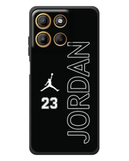 Чехол для Motorola Moto G17 с картинкой «Jordan Vertical»