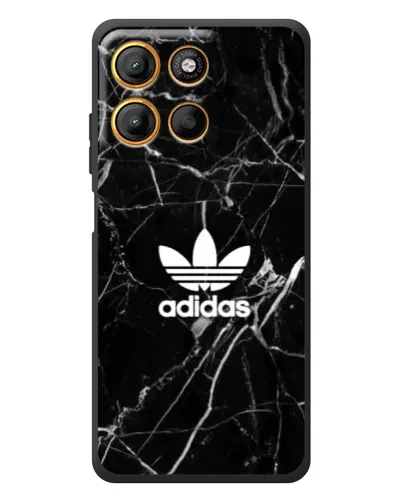 Чехол для Motorola Moto G17 с картинкой «Белый мрамор Adidas» Чехол для Motorola Moto G17 с картинкой «Белый мрамор Adidas»