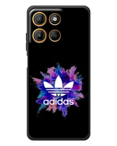 Чехол для Motorola Moto G17 с картинкой «Взрыв красок Adidas» Чехол для Motorola Moto G17 с картинкой «Взрыв красок Adidas»