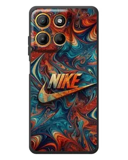 Чехол для Motorola Moto G17 с картинкой «Nike в абстракции» Чехол для Motorola Moto G17 с картинкой «Nike в абстракции»