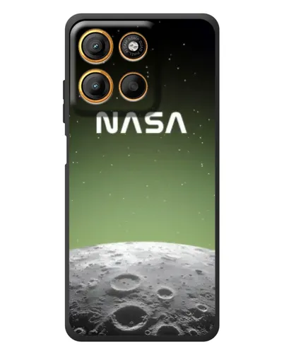Чехол для Motorola Moto G17 с картинкой «NASA — лунный градиент» Чехол для Motorola Moto G17 с картинкой «NASA — лунный градиент»