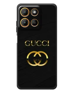 Чехол для Motorola Moto G17 с картинкой «Золотой логотип Gucci» Чехол для Motorola Moto G17 с картинкой «Золотой логотип Gucci»