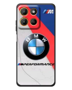 Чехол для Motorola Moto G17 с картинкой «BMW Performance стиль»