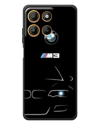 Чехол для Motorola Moto G17 с картинкой «Минималистичный принт BMW M3» Чехол для Motorola Moto G17 с картинкой «Минималистичный принт BMW M3»