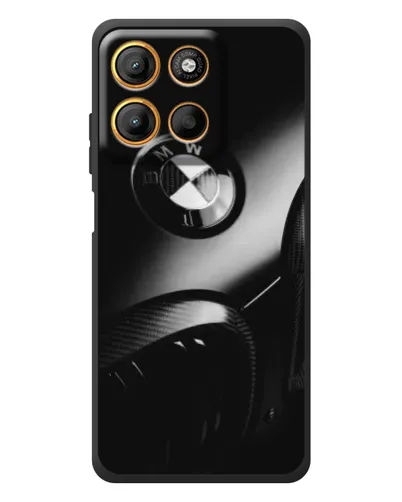 Чехол для Motorola Moto G17 с картинкой «Эмблема BMW — макро» Чехол для Motorola Moto G17 с картинкой «Эмблема BMW — макро»
