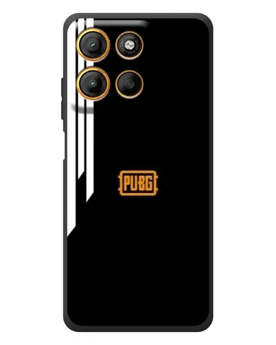 Чехол для Motorola Moto G17 с картинкой «PUBG — вертикальные линии» Чехол для Motorola Moto G17 с картинкой «PUBG — вертикальные линии»
