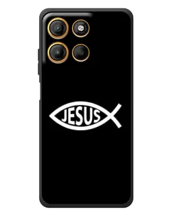 Чехол для Motorola Moto G17 с картинкой «Классический Jesus»