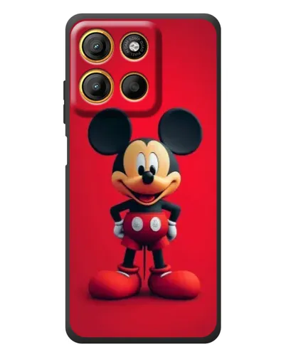 Чехол для Motorola Moto G17 с картинкой «Mickey в полный рост»