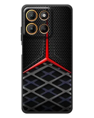Чехол для Motorola Moto G17 с картинкой «Mercedes Carbon Grid» Чехол для Motorola Moto G17 с картинкой «Mercedes Carbon Grid»