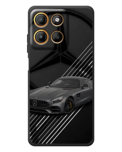 Чехол для Motorola Moto G17 с картинкой «Mercedes AMG — графика» Чехол для Motorola Moto G17 с картинкой «Mercedes AMG — графика»