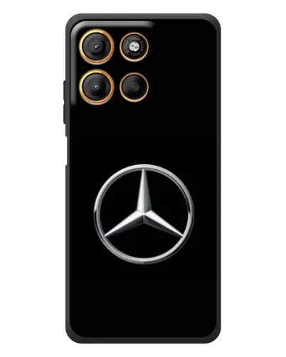 Чехол для Motorola Moto G17 с картинкой «Mercedes классический лого» Чехол для Motorola Moto G17 с картинкой «Mercedes классический лого»