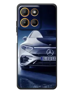 Чехол для Motorola Moto G17 с картинкой «Mercedes EQ — будущее»