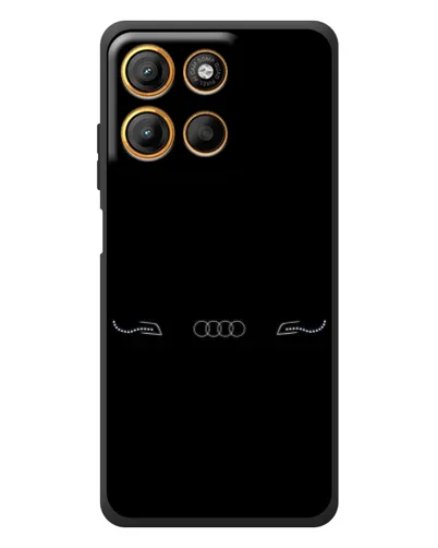 Чехол для Motorola Moto G17 с картинкой «Audi — световой подпись» Чехол для Motorola Moto G17 с картинкой «Audi — световой подпись»