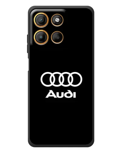 Чехол для Motorola Moto G17 с картинкой «Классическое лого Audi» Чехол для Motorola Moto G17 с картинкой «Классическое лого Audi»