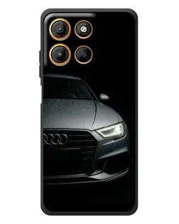 Чехол для Motorola Moto G17 с картинкой «Audi — детализация кузова» Чехол для Motorola Moto G17 с картинкой «Audi — детализация кузова»