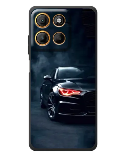 Чехол для Motorola Moto G17 с картинкой «Audi — хищный взгляд» Чехол для Motorola Moto G17 с картинкой «Audi — хищный взгляд»
