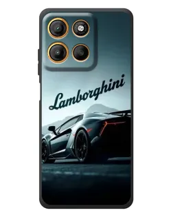 Чехол для Motorola Moto G17 с картинкой «Классическая надпись Lamborghini» Чехол для Motorola Moto G17 с картинкой «Классическая надпись Lamborghini»