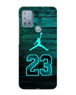 Чехол для Motorola MOTO G20 с картинкой «Jordan Cyan 23» Чехол для Motorola MOTO G20 с картинкой «Jordan Cyan 23»