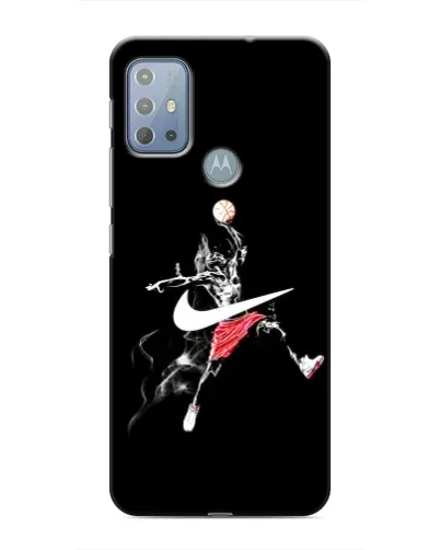 Чехол для Motorola MOTO G20 с картинкой «Jordan Jumpman»