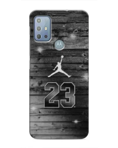 Чехол для Motorola MOTO G20 с картинкой «Jordan Carbon 23»
