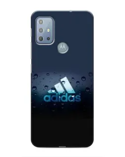 Чехол для Motorola MOTO G20 с картинкой «Adidas Water Drops»