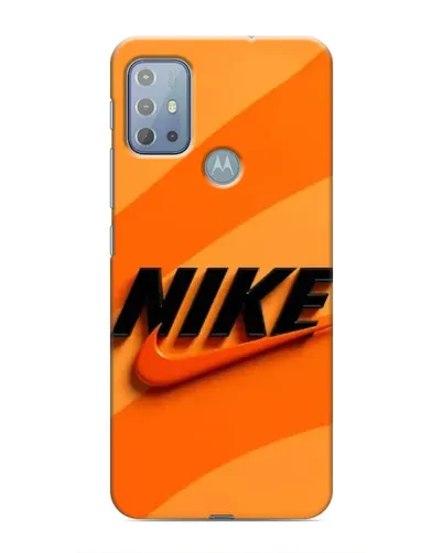 Чехол для Motorola MOTO G20 с картинкой «Оранжевый драйв Nike» Чехол для Motorola MOTO G20 с картинкой «Оранжевый драйв Nike»