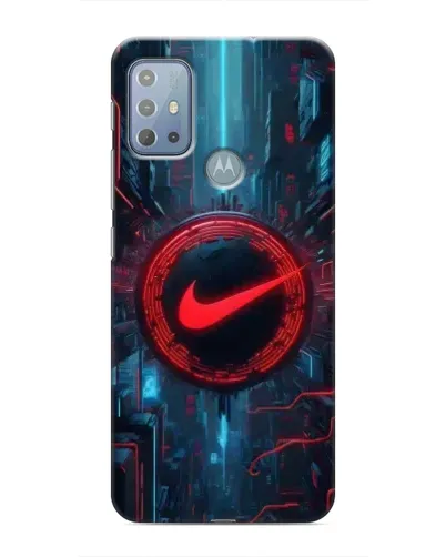 Чехол для Motorola MOTO G20 с картинкой «Техногенный стиль Nike» Чехол для Motorola MOTO G20 с картинкой «Техногенный стиль Nike»