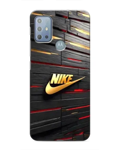 Чехол для Motorola MOTO G20 с картинкой «Золотой Nike на металле» Чехол для Motorola MOTO G20 с картинкой «Золотой Nike на металле»