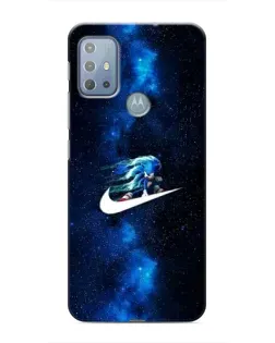 Чехол для Motorola MOTO G20 с картинкой «Звездный путь Nike»