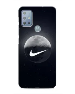 Чехол для Motorola MOTO G20 с картинкой «Nike в стиле граффити»