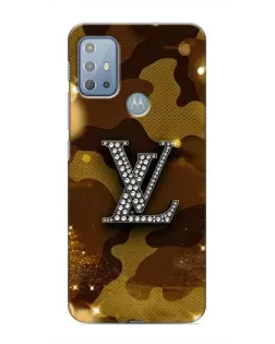 Чехол для Motorola MOTO G20 с картинкой «Камуфляжный Louis Vuitton»