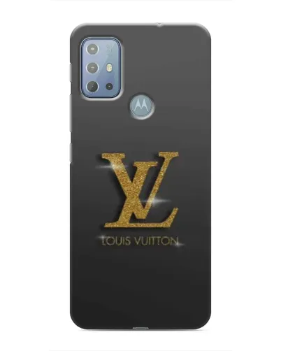 Чехол для Motorola MOTO G20 с картинкой «Градиент Louis Vuitton»