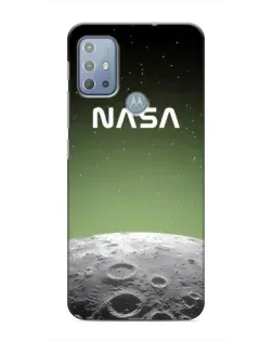 Чехол для Motorola MOTO G20 с картинкой «NASA — лунный градиент» Чехол для Motorola MOTO G20 с картинкой «NASA — лунный градиент»