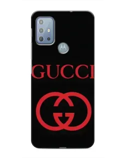 Чехол для Motorola MOTO G20 с картинкой «Gucci — красный логотип» Чехол для Motorola MOTO G20 с картинкой «Gucci — красный логотип»