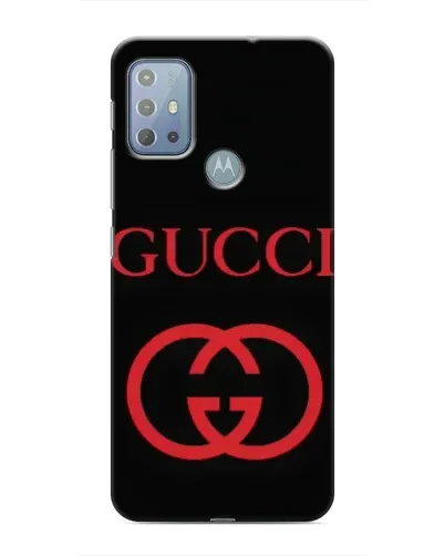 Чехол для Motorola MOTO G20 с картинкой «Gucci — красный логотип» Чехол для Motorola MOTO G20 с картинкой «Gucci — красный логотип»
