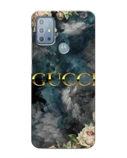 Чехол для Motorola MOTO G20 с картинкой «Абстрактные цветы Gucci» Чехол для Motorola MOTO G20 с картинкой «Абстрактные цветы Gucci»