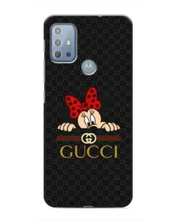 Чехол для Motorola MOTO G20 с картинкой «Минни Маус Gucci — черный» Чехол для Motorola MOTO G20 с картинкой «Минни Маус Gucci — черный»