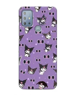 Чехол для Motorola MOTO G20 с картинкой «Kuromi — паттерн» Чехол для Motorola MOTO G20 с картинкой «Kuromi — паттерн»