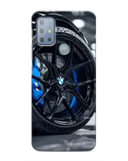 Чехол для Motorola MOTO G20 с картинкой «Колесо BMW вблизи» Чехол для Motorola MOTO G20 с картинкой «Колесо BMW вблизи»